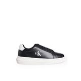 Calvin Klein Logolu Deri Sneaker Ayakkabı YM0YM013170GJ Erkek AYAKKABI YM0YM01317 0GJ