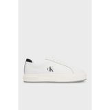 Calvin Klein Logolu Deri Sneaker Ayakkabı YM0YM0146001W Erkek AYAKKABI YM0YM01460 01W