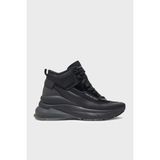 Calvin Klein Logolu Dolgu Topuklu Bilekli Sneaker Ayakkabı YW0YW0157101R Bayan Ayakkabı YW0YW01571 01R - 2J9-Siyah
