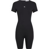 Calvin Klein Logolu Elbise, XL, J20J223172, Siyah, Kadın