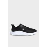 Calvin Klein Logolu File Detaylı Sneaker Ayakkabı YM0YM012850GM Erkek Ayakkabı YM0YM01285 0gm - Siyah - Beyaz
