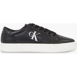 Calvin Klein Logolu Hakiki Deri Sneaker Ayakkabı YW0YW01269BEH Bayan AYAKKABI YW0YW01269 BEH - Siyah