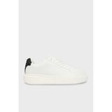 Calvin Klein Logolu Hakiki Deri Sneaker Ayakkabı YW0YW0203601W Bayan AYAKKABI YW0YW02036 01W