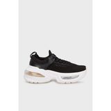 Calvin Klein Logolu Kalın Tabanlı Sneaker Ayakkabı YW0YW014860GN Bayan Ayakkabı YW0YW01486 0gn - 2J9-Siyah