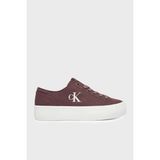 Calvin Klein Logolu Kalın Tabanlı Sneaker Ayakkabı YW0YW01763PD8 Bayan Ayakkabı YW0YW01763 Pd8 - Kahverengi