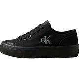 Calvin Klein Logolu Kanvas Sneaker Ayakkabı YW0YW017630GJ Bayan AYAKKABI YW0YW01763 0GJ