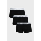 Calvin Klein Logolu Pamuklu 3 Pack Boxer LV00NB4389UB1 Erkek Boxer LV00NB4389 Ub1 - Siyah