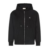Calvin Klein Logolu Pamuklu Relaxed Fit Kapüşonlu Sweat LV04RD232GUB1 Erkek SWEAT LV04RD232G UB1, Siyah, S