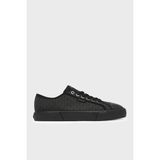 Calvin Klein Logolu Sneaker Ayakkabı Erkek Ayakkabı HM0HM02122 0gt - Siyah