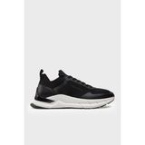 Calvin Klein Logolu Sneaker Ayakkabı HM0HM00918BEH Erkek Ayakkabı HM0HM00918 Beh - Siyah