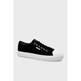 Calvin Klein Logolu Sneaker Ayakkabı HM0HM02121BEH Erkek Ayakkabı HM0HM02121 Beh - Siyah