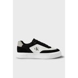 Calvin Klein Logolu Sneaker Ayakkabı HM0HM0244906X Erkek Ayakkabı HM0HM02449 06X - Beyaz-Gri-Siyah