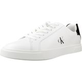 Calvin Klein LOW PRO CUPS LTH ML Kadın Spor Ayakkabı, Black/Bright White, 38