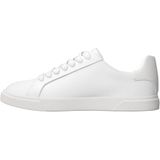 Calvin Klein LOW PROF CUPSOLE LTH Kadın Spor Ayakkabı Triple Bright White 39