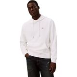 Calvin Klein ls 350terry eu whsl badge hoodie Erkek Sweatshirt Bright White M