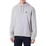 Calvin Klein ls 350terry eu whsl badge hoodie Erkek Sweatshirt Formal Gray L