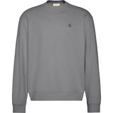 Calvin Klein LS EU 350TERRY MONOGRAM CN SWTSH Erkek Sweatshirt Med Grey Htr XL