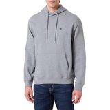Calvin Klein LS EU 350TERRY MONOGRAM HOODIE Erkek Sweatshirt Med Grey Htr M