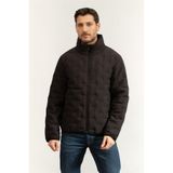 Calvin Klein LS Heat Seal Quilted Puffer Jkt Erkek Şişme Mont Siyah, M, LS Heat Seal Quilted Puffer Jkt, BLACK, mens