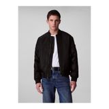 Calvin Klein LS Jeans Hero Bomber Ceket, XL, LV04RC526GUB1, Siyah, Erkek