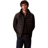 Calvin Klein ls lt wt nylon channeled puffer Erkek Mont black L