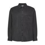 Calvin Klein LS MELANGE FLANNEL EASY SHIRT Erkek Siyah Gömlek