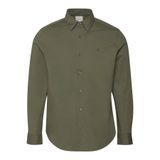 Calvin Klein LS SOLID STRETCH CLASSIC SHIRT Erkek Yeşil Gömlek