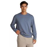 Calvin Klein l/s sweatshirt Erkek Sweatshirt MEDIUM GREY HEATHER XL