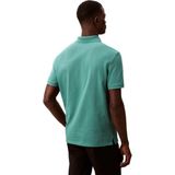 Calvin Klein LV040EM269 Ss Monogram Pique Erkek Polo Tişört - Yeşil