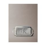 Calvin Klein LV04F3331G-3JH Bold CK Metalik Kamera Kadın Çapraz Çanta Metalik Gri Yüksek Kalite Suni Deri