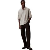 Calvin Klein LV04LB276G Ss Supima Chest Erkek Polo Tişört - Bej - XL