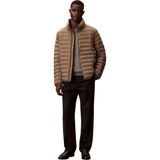 Calvin Klein LV04LC506G Ls Lt Wt Nylon Channeled Erkek Mont - Bej - 2XL
