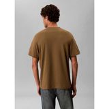 Calvin Klein LV04LF811GVFB 20S Eu Wholesale Sportswear Grap Erkek Tişört - Kahverengi - 2XL