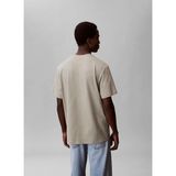 Calvin Klein LV04LF813GPEZ 20S Eu Wholesale Sportswear Grap Erkek Tişört - Krem - XL