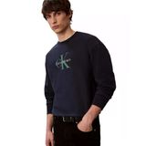 Calvin Klein Lv04rd234 Ls Premium Terry Monologo Cn Erkek Sweatshirt