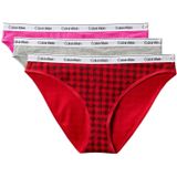 Calvin Klein Marka Logolu Elastik Bantlı 3'lü Külot Seti, S, 000QD5207E, Mavi3, kadın