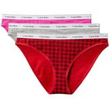 Calvin Klein Marka Logolu Elastik Bantlı 3'lü Külot Seti, XS, 000QD5207E, Mavi3, kadın