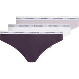 Calvin Klein Marka Logolu Elastik Bantlı Renkli Külot, 2XS, 000QD5207E, MULTI, kadın