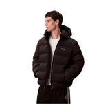 Calvin Klein Marka Logolu Kapitone Mont, L, TYCE257B537D97476239C9100, Siyah, Erkek