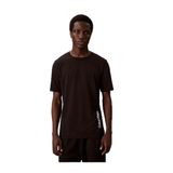 Calvin Klein Marka Logolu Organik Pamuklu Günlük Kullanıma Uygun T-Shirt, M, LVGMF5K106, Siyah, Erkek