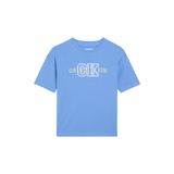Calvin Klein Mavi Erkek Çocuk Baskılı T-Shirt LVCKSJA11BCIY