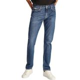 Calvin Klein Mavi Slim Fit Jeans, 33/32, J30J327156, Mavi Kot, Erkek