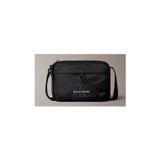 Calvin Klein Men Black Water Repellent Twill Crossbody Camera Bag