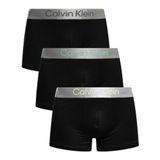 Calvin Klein Microfiber Erkek Siyah 3'lü Boxer