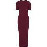 Calvin Klein Modal Bordo Elbise, M, LV044C902G, Kırmızı, Kadın