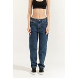 Calvin Klein Mom Jean Pacifico Jean Pantolon İndigo Mavi, 28, LV047F492G, İndigo Mavi, Kadın