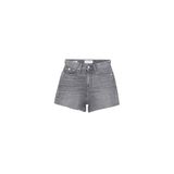 Calvin Klein Mom Short Koyu Gri Şort, 32, J20J223508, Koyu Gri, Kadın