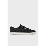 Calvin Klein Monogram Logo Baskılı Sneaker Ayakkabı YM0YM013680GM Erkek Ayakkabı YM0YM01368 0gm - Siyah - Beyaz