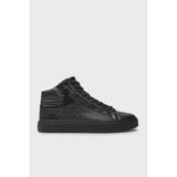 Calvin Klein Monogram Logolu Sneaker Ayakkabı Hm0Hm014970Gt Erkek Ayakkabı Hm0Hm01497 0Gt - Siyah