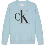 Calvin Klein monogram reg. sweater Erkek Çocuk Kazak keepsake blue 12 Yaş
